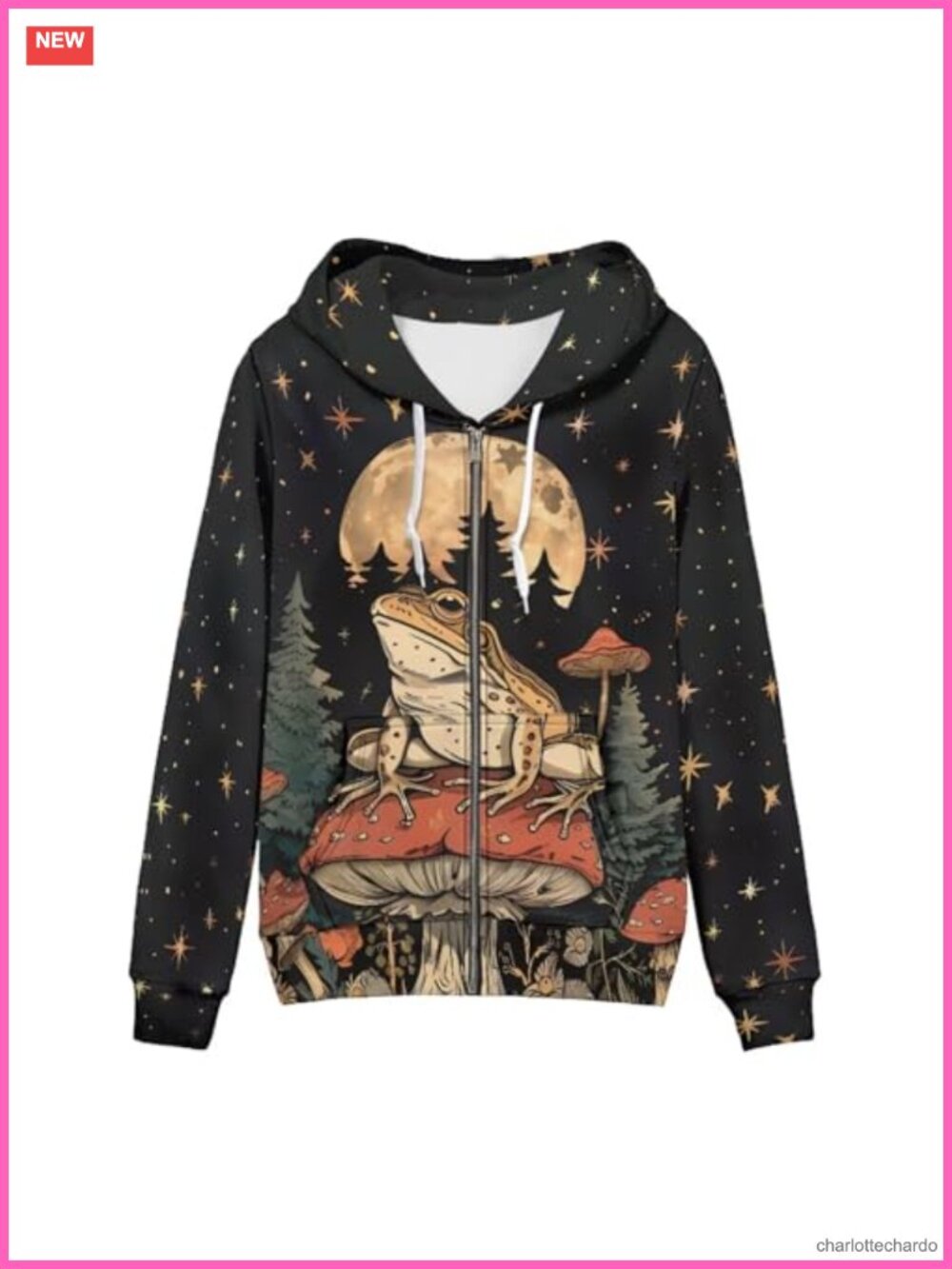 Zip Up Hoodie Women's Long Sleeve Sweatshirt with Kangaroo Pocket